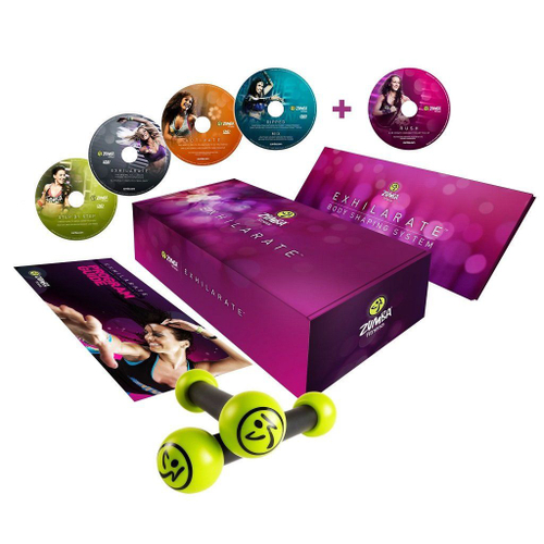 Zumba Fitness Exhilarate 7 DVD set shops