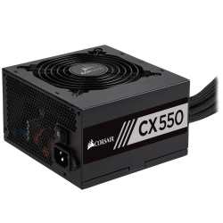 Fonte Corsair 550W 80 Plus Bronze CX550 - CP-9020121 Menor preço em Fonte Corsair 550W 80 Plus Bronze CX550 - CP-9020121