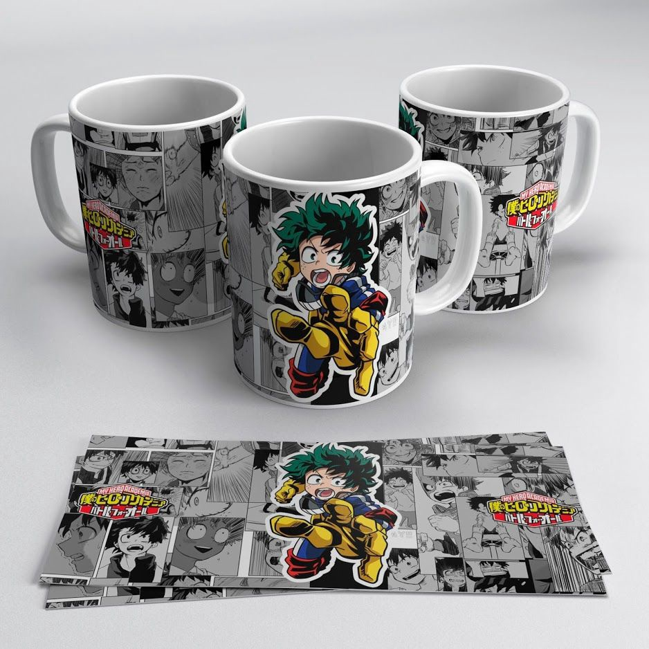 Caneca Boku no Hero Academia - filme 1