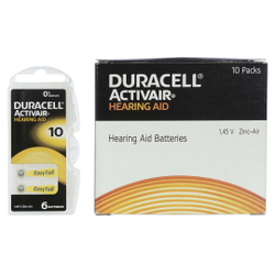 Duracell Auditiva Activair 10 PR70 60 Baterias Menor preço em Duracell Auditiva Activair 10 PR70 60 Baterias