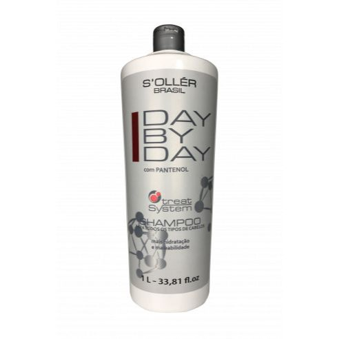 Day By Day Shampoo Para todos os tipos de cabelos 1L