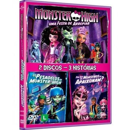 Dvd Monster High: comprar mais barato no Submarino