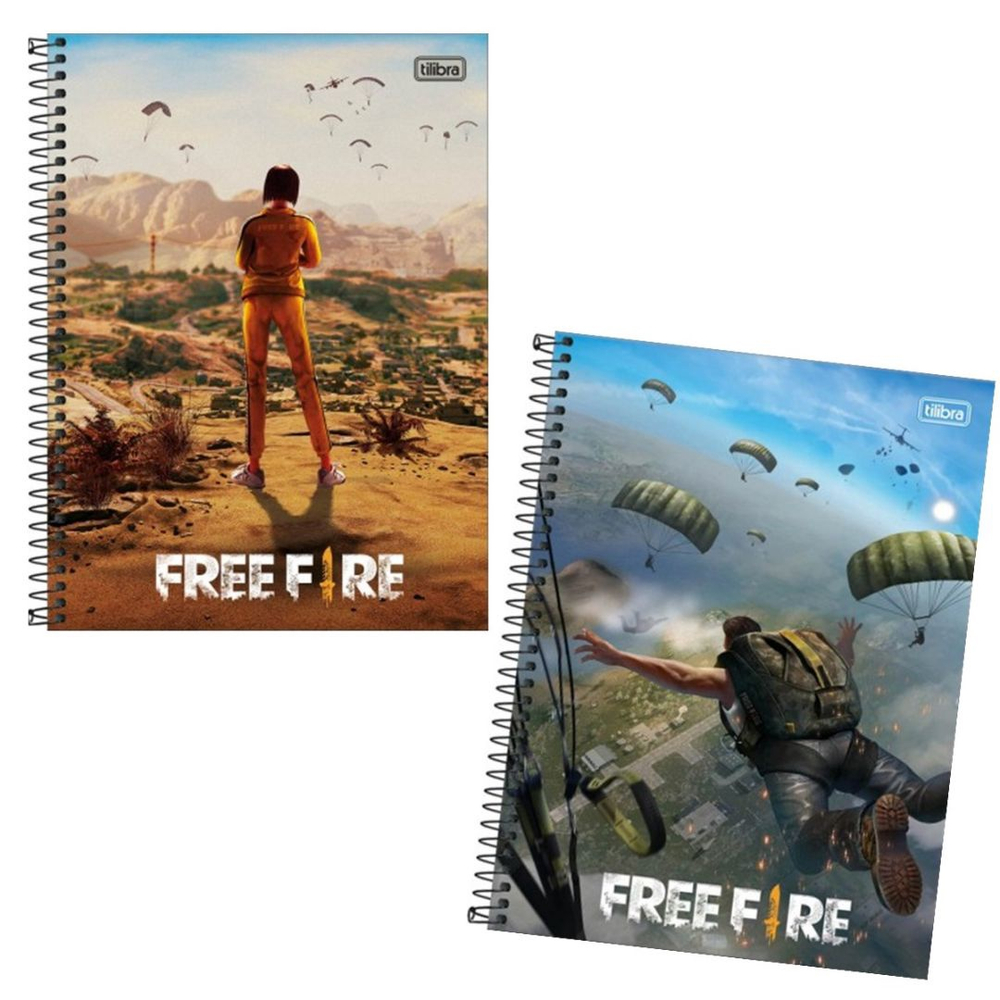 Caderno Universitário (Free Fire)