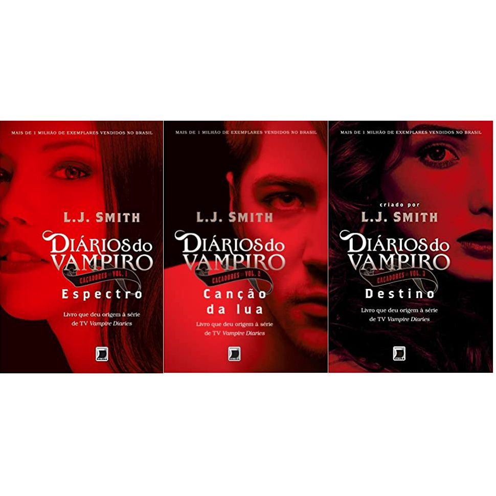 Kit 4 Livros - Coleção Diários Do Vampiro em Promoção na Americanas