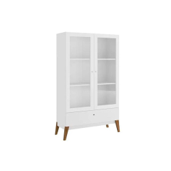 Cristaleira Genialflex Bahamas 2 Portas e 1 Gaveta Branco é boa?