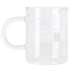 Caneca copo de vidro borosilicato com alça e escala de medição para chá de café Menor preço em Caneca copo de vidro borosilicato com alça e escala de medição para chá de café