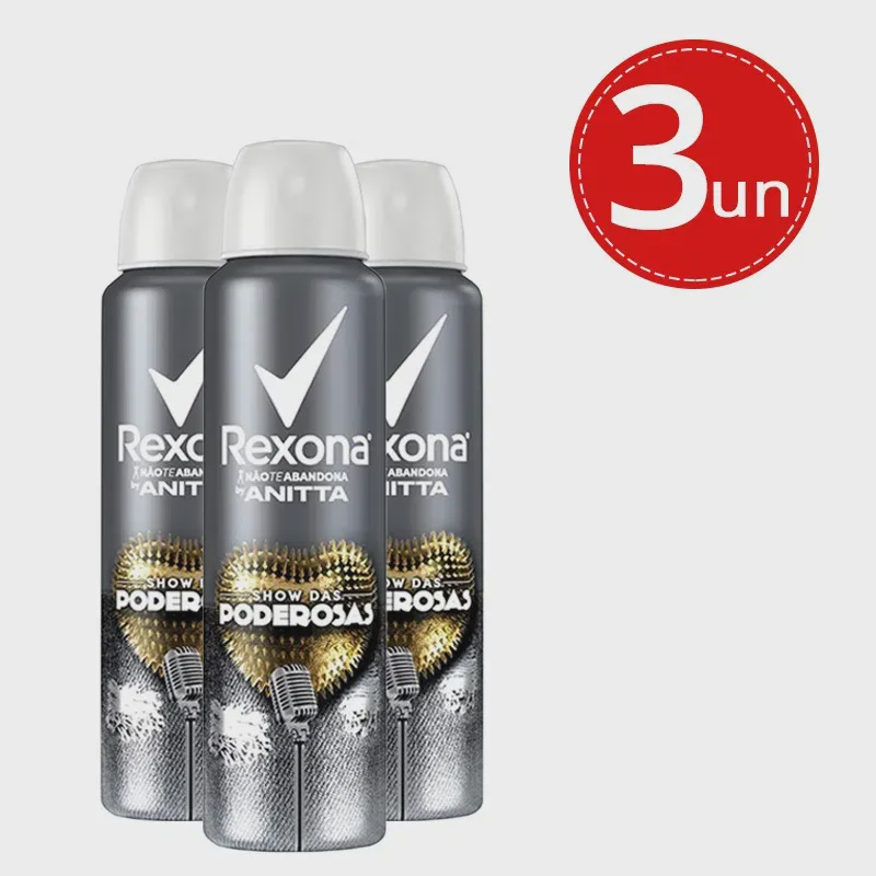 Kit 4 Desodorantes Antitranspirante Rexona Bang by Anitta 150ml cada -  AliExpress