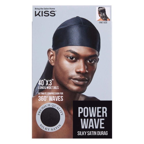 Bandana Durag Preta Touca 360waves Dureg Hiphop Rapper