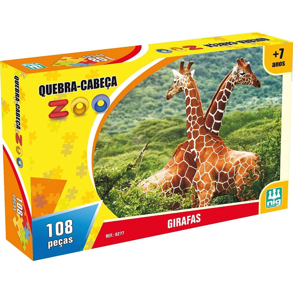 Crianças Zoo animais formas de quebra-cabeça - jogo educativo para