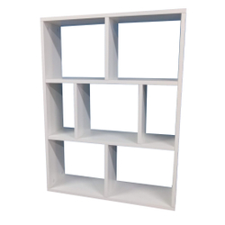 Estante Suspensa para Livros mdf com Prateleira e Divisória Menor preço em Estante Suspensa para Livros mdf com Prateleira e Divisória