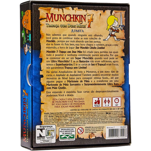 Munchkin Jogo de Cartas Galápagos