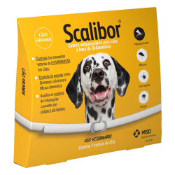 Coleira Antipulgas e Carrapatos Scalibor 65 Cm é boa?