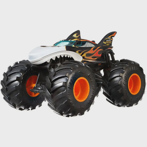 Carrinho HOT Wheels Monster TRUCK SHARK Wreak Marrom Mattel GCF94 em  Promoção na Americanas