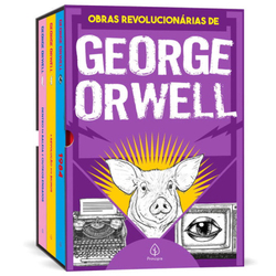 Box de 3 livros obras revolucionarias de george orwell Menor preço em Box de 3 livros obras revolucionarias de george orwell