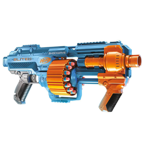 Lançador De Dardos Nerf Elite 2.0 Shockwave Rd-15 Hasbro