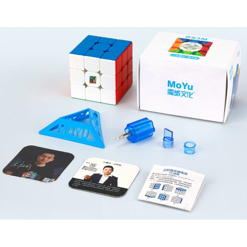 Cubo Mágico Magnético 3x3x3 Yulong V2 M Yj Stickerless em Promoção