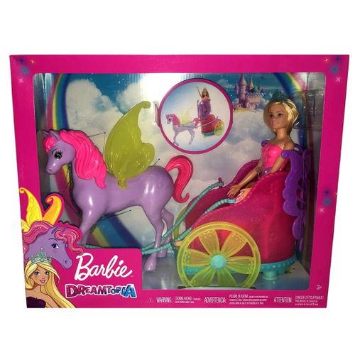 Barbie - boneca da moda e seu cavalo dançante