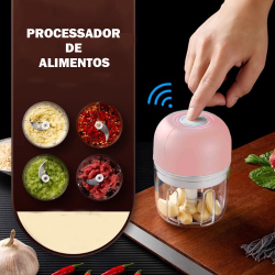 Mini Triturador Moedor Alho Eletrico Alimento Envio Imediato Menor preço em Mini Triturador Moedor Alho Eletrico Alimento Envio Imediato