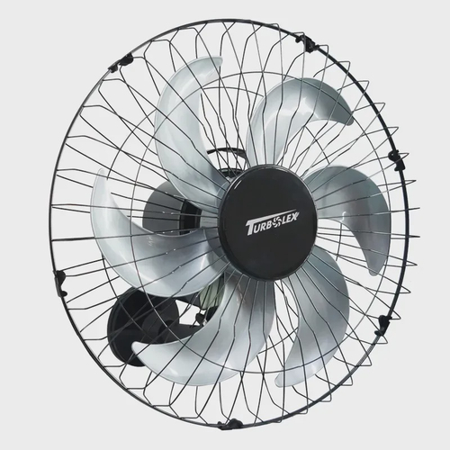 Kit 2 Ventilador Coluna 50cm 220V 200W Industrial Turbo Turbão 6 Pás 120  Fios GF Vitalex Preto - BEST SALE SHOP