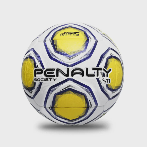 Bola Campo S11 Liga X Branco/amarelo/preto Penalty - Casa