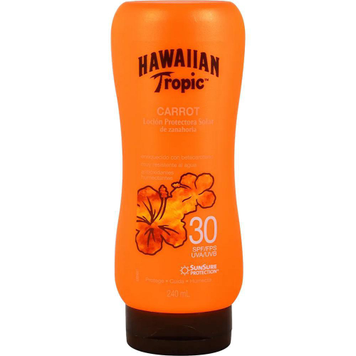 hawaiian tropic spf 30 carrot