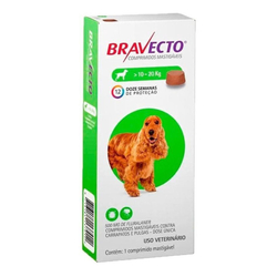 Antipulgas e Carrapatos msd Bravecto para Cães de 10 a 20 Kg é boa?