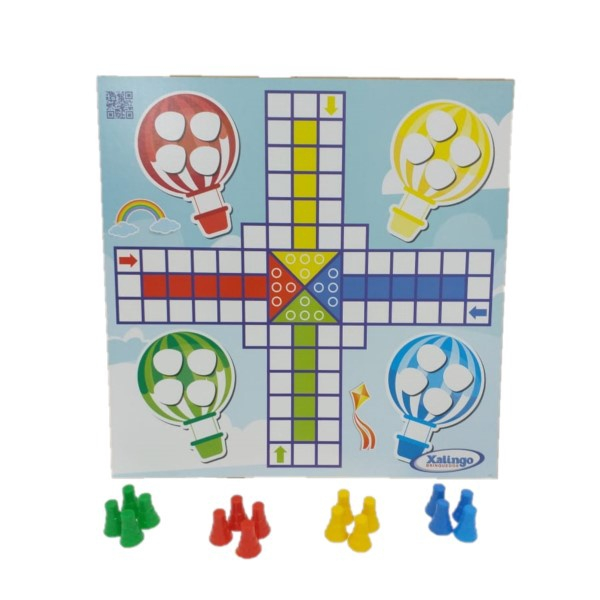 Ludo Jogos Tradicionais em Madeira Xalingo