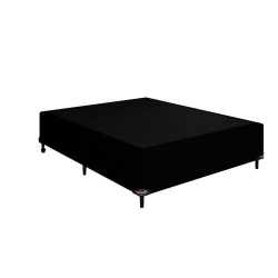 Base Cama Box Casal Suede 138x188 Preto é boa?