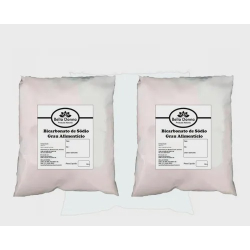 2 Bicarbonato Sódio Alimentício 1 Kg Cada Pacote é boa?