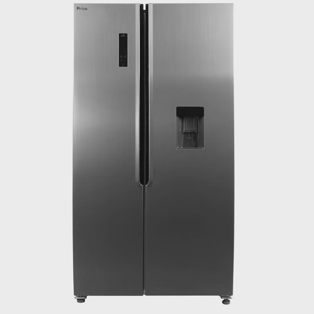 Refrigerador Philco 434 Litros Side By Side Eco Inverter Inox PRF533ID