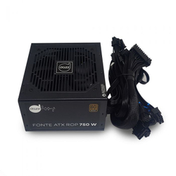 Fonte de Alimentação Dazz Rop 750W 80 Plus Bronze pfc Ativo c/ Cabo Menor preço em Fonte de Alimentação Dazz Rop 750W 80 Plus Bronze pfc Ativo c/ Cabo