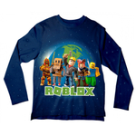 Camiseta Johnny Fox Preta Roblox 65705 em Promoção na Americanas