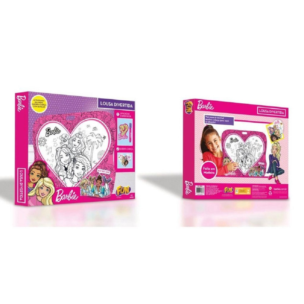 Barbie Kit De Pintura – Fun Divirta-se