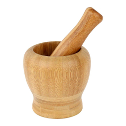 Menor preço em Pilão Socador De Alho Sal Pimenta Ervas Tempero Natural