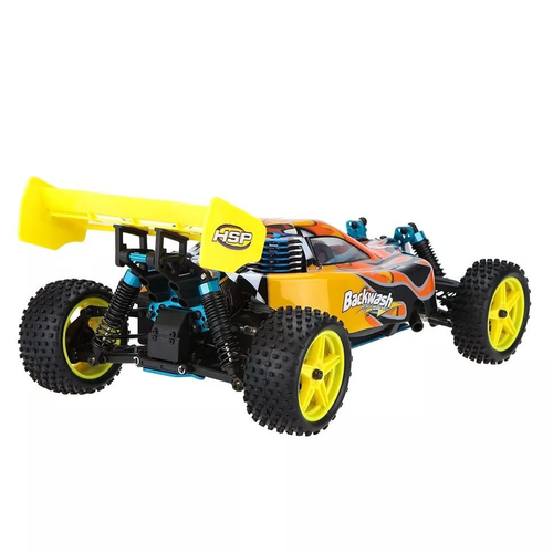 Carrinho 4X4 Automodelo a Nitrometano com Controle Remoto e Jogo