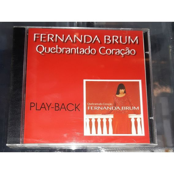 Cd Fernanda Brum - Feliz De Vez - Play-back em Promoção na Americanas