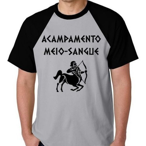 Camiseta Percy Jackson, Acampamento Meio-Sangue