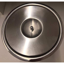 Lixeira Luxo Pia Cozinha Embutir No Granito Em Inox 5 litros 20X24 cm Menor preço em Lixeira Luxo Pia Cozinha Embutir No Granito Em Inox 5 litros 20X24 cm