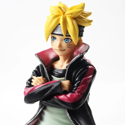 22cm Anime Naruto Action Figure Uzumaki Boruto Naruto Pai Filho