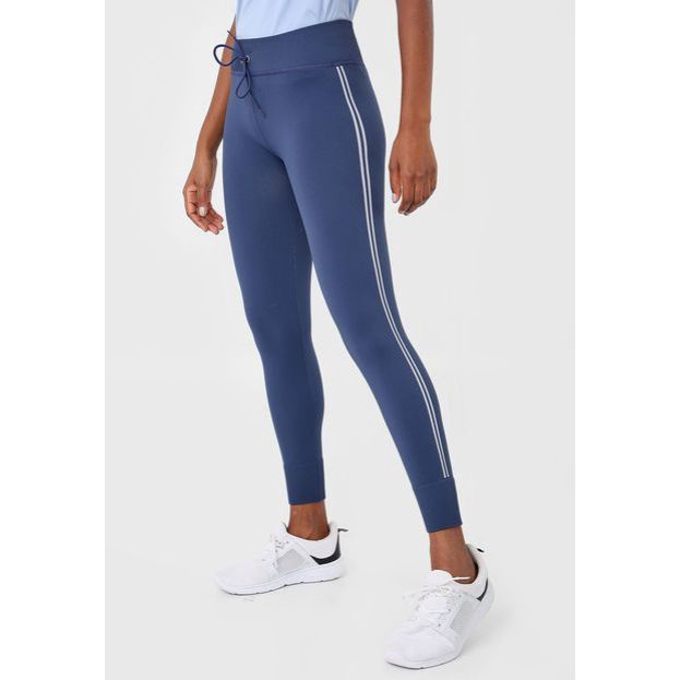 Calça Legging Feminina Adulto Act Seamles Detalhe Listras 71716, legging  lupo 