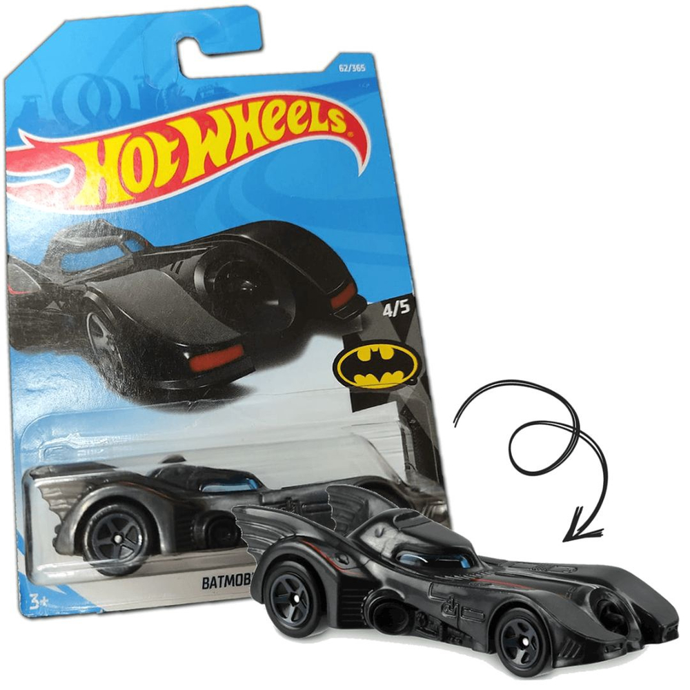 Carrinho Hot Wheels Batman The Dark Knight Batmobile Branco em Promoção na  Americanas