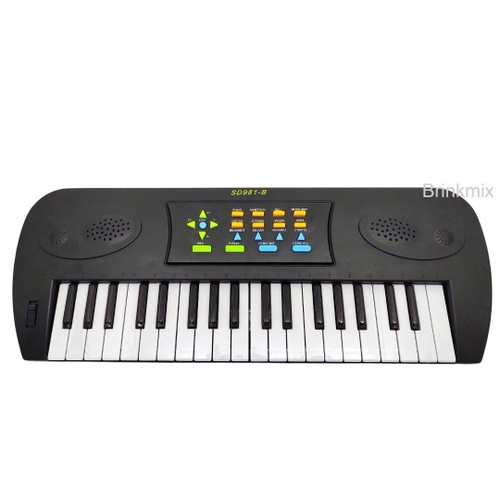 Teclado Infantil Piano Musical Tambor com Musica e Led - Fungame CPO56707