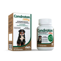 Condroton 1000mg - frasco com 60 comprimidos Menor preço em Condroton 1000mg - frasco com 60 comprimidos