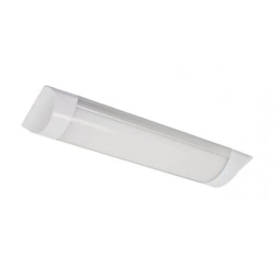 Luminária Tubular De Sobrepor Led Slim 30cm 10w Branco Frio Menor preço em Luminária Tubular De Sobrepor Led Slim 30cm 10w Branco Frio