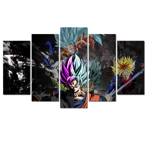 Quadro Decorativo Dragon Ball Goku Super Sayajin 1 Peça M22