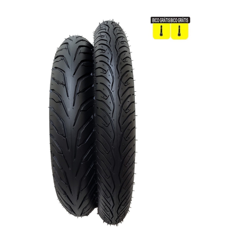 Pneu Moto Honda CG 160 Technic Aro 18 80/100-18 47P TL Dianteiro