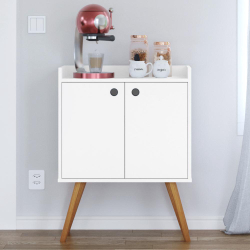 Aparador Buffet Retrô 2 portas Alexa Branco - rpm Móveis é boa?