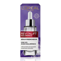 Sérum Preenchedor Anti-idade Revitalift Hialurônico Loréal 30ml Menor preço em Sérum Preenchedor Anti-idade Revitalift Hialurônico Loréal 30ml