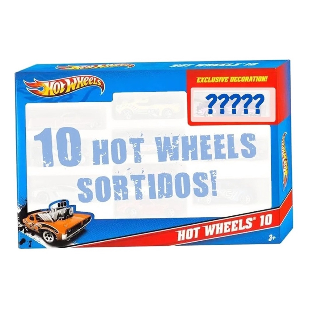 Carrinho Infantil Hot Wheels Kit Com 3 Carrinhos Coleção em Promoção na  Americanas