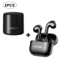 Kit fone de ouvido Lenovo LP40 Bluetooth 5.0 + Mini caixa de som bluetooth Lenovo L01 é boa?
